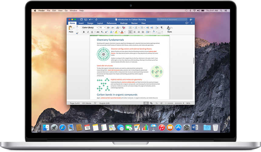ms office for mac os x yosemite